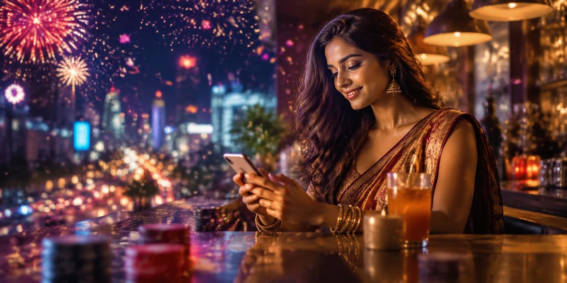 Excited cricket fans viewing live sports and online betting apps